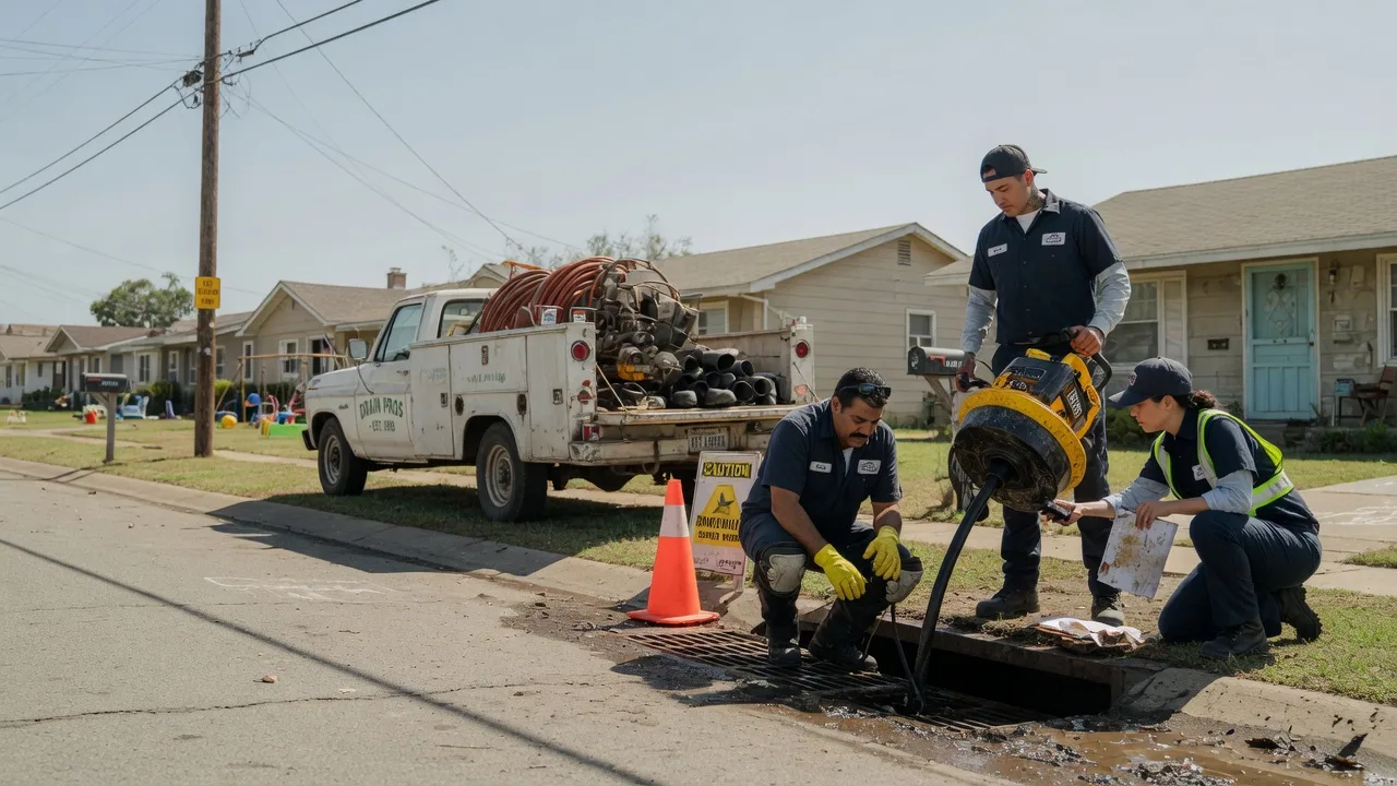 Drain Cleaning in Claude, TX near me